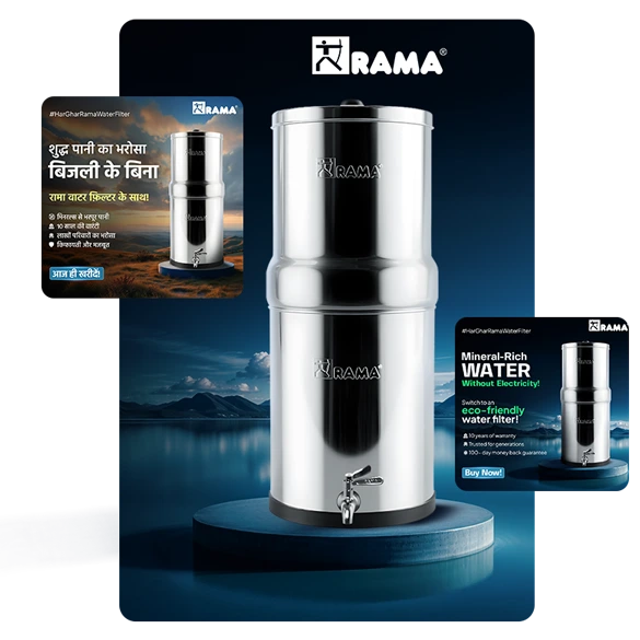 Our Ecommerce Client Rama Water Filter